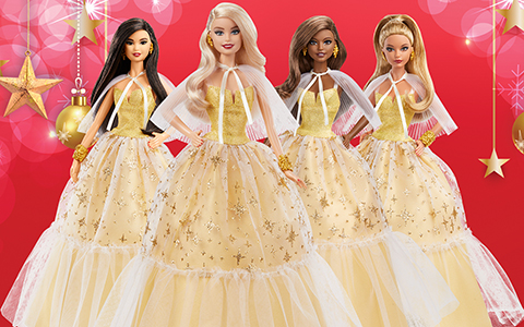 Holiday Barbie 2023 dolls 35th anniversary edition