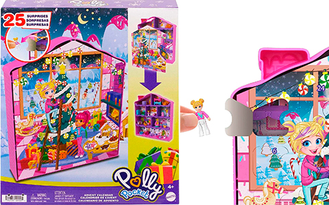 Polly Pocket Advent Calendar 2023 Gingerbread House