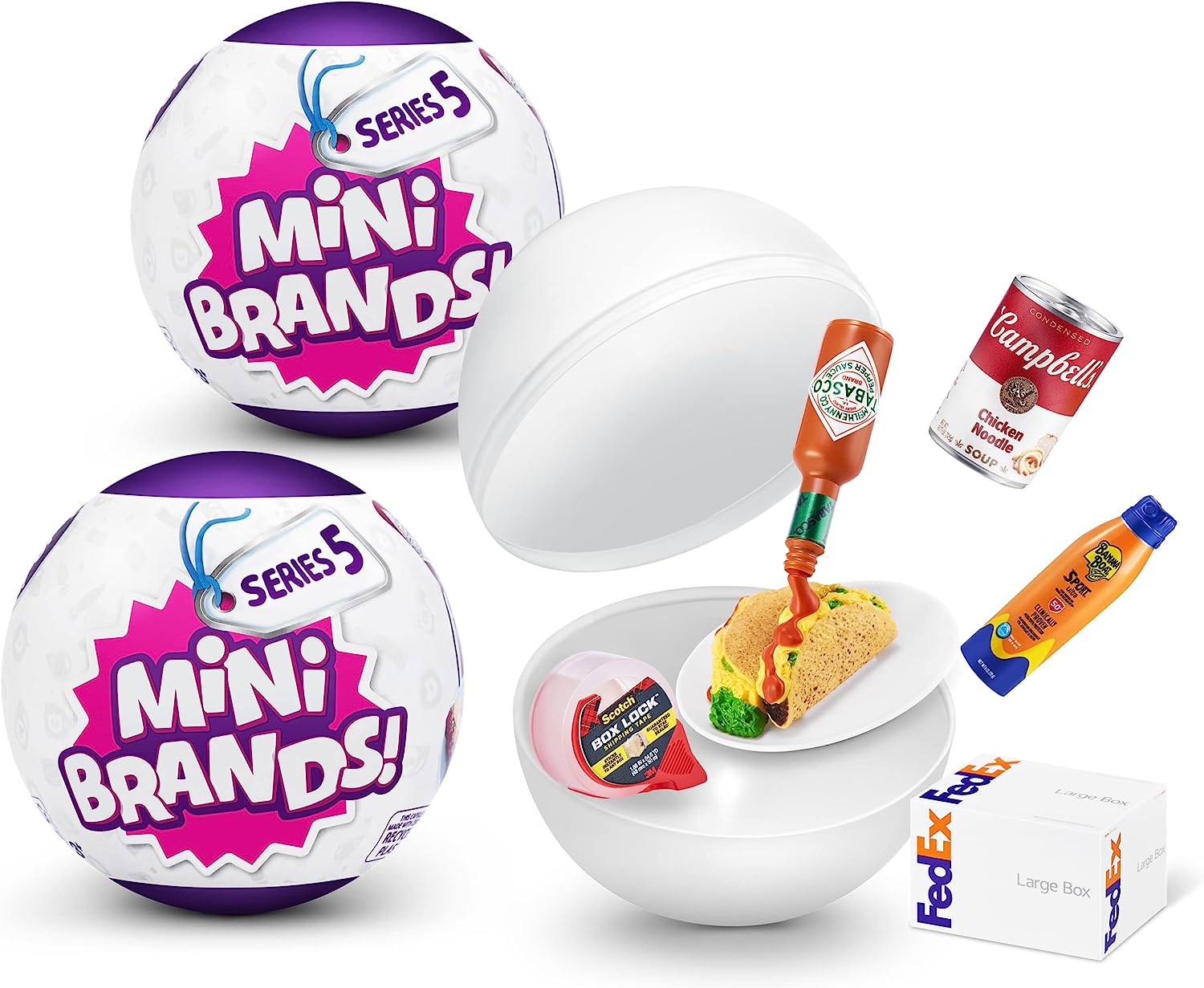 5 Surprise Mini Brands Series 5 toys YouLoveIt