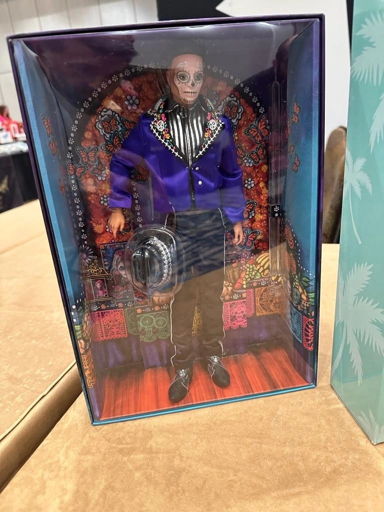 Ken Dia de Muertos 2023 doll in real life photo