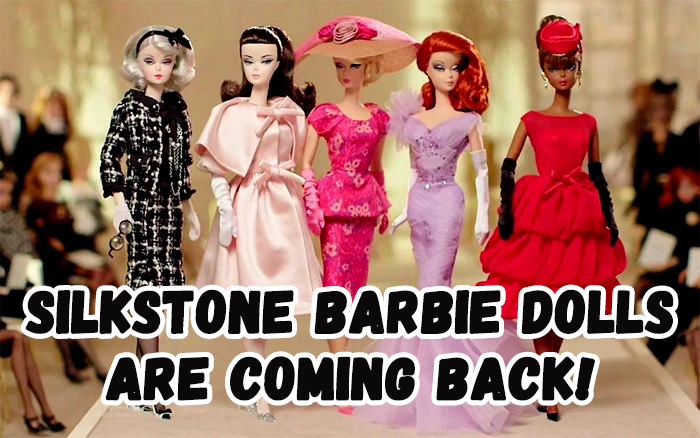 Barbie Silkstone Fashion Model Collection dolls are coming back!