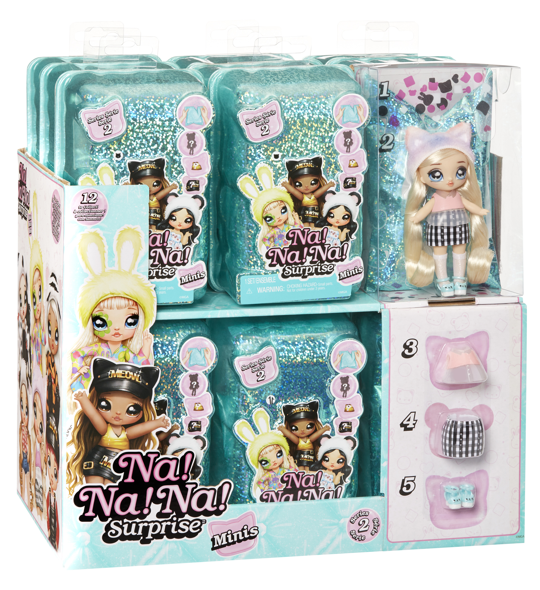 Na Na Na Surprise Minis series 2 dolls 