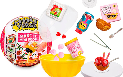 Miniverse Make It Mini Food Ice Cream Social Playset (NOT EDIBLE!) 