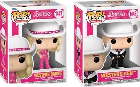 Barbie the Movie 2023 Funko Pop figures