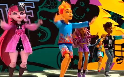 Monster High G3 animated clips and music video