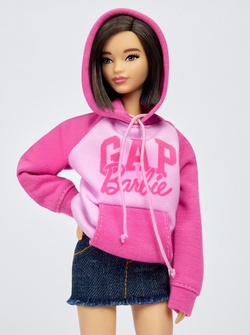 GAP x BArbie Doll Hoodie