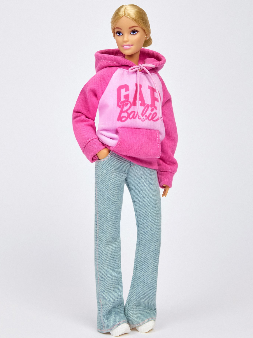 GAP x Barbie Arch Logo Hoodie for doll - YouLoveIt.com