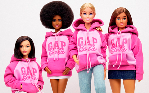 GAP x Barbie Arch Logo Hoodie for doll