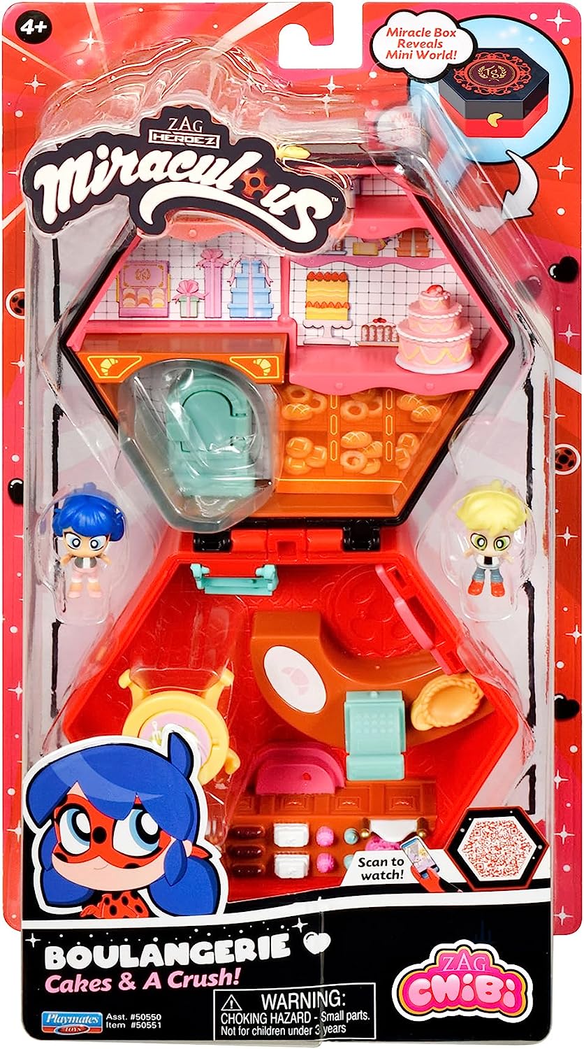 Miraculous Chibi Boulangerie Miracle Box Playset