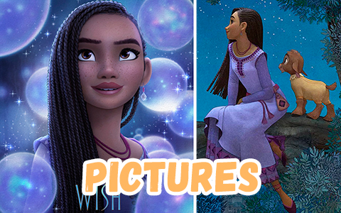 Disney Wish 2023 movie pictures collection - images, posters and official art