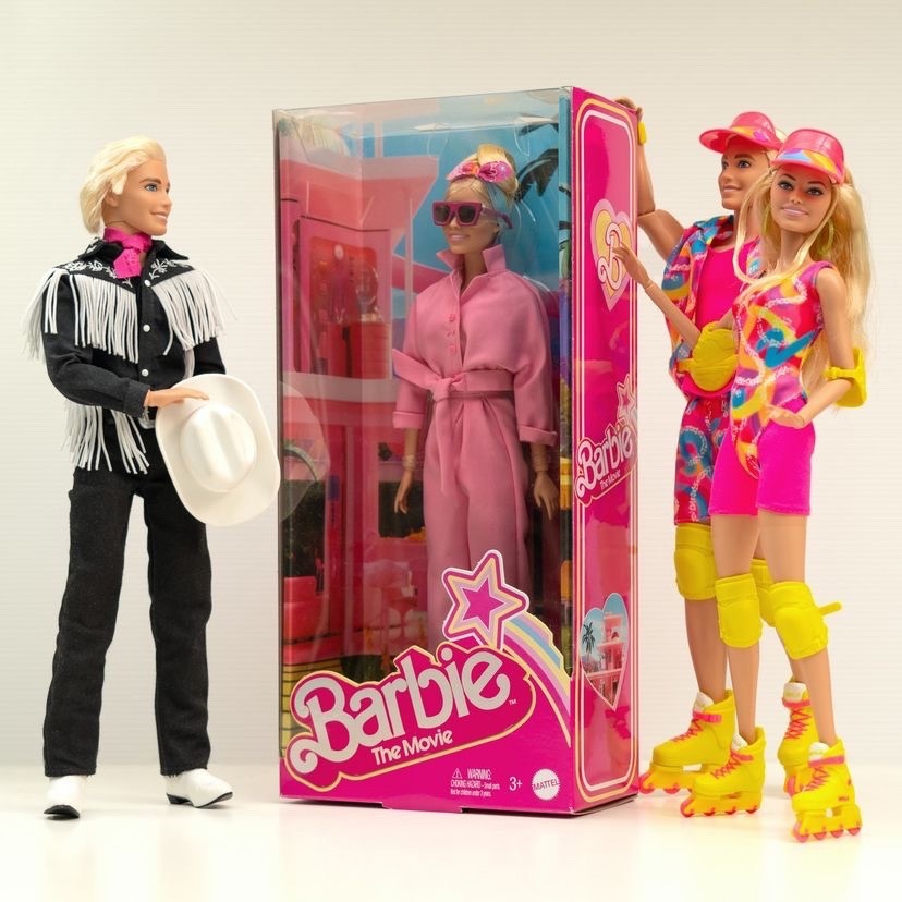 The second wave of Barbie the movie dolls