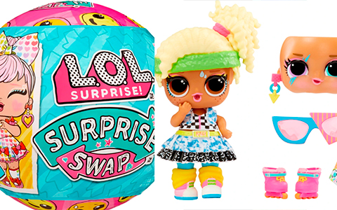 LOL Surprise Surprise Swap dolls with bonus facial expressions