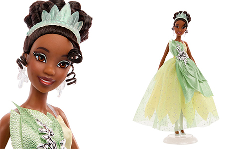 Disney 100 Collector Tiana doll from Mattel