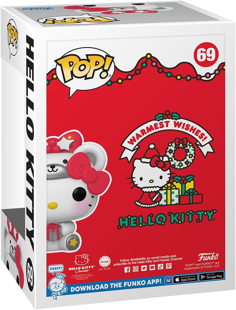 Funko Hello Kitty Polar Bear Christmas figure