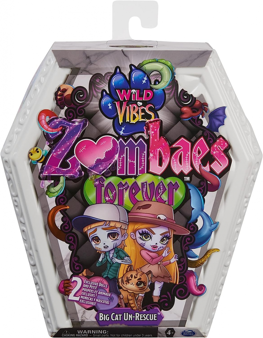 Zombaes Forever, Wild Vibes Big Cat Un-Rescue 2 pack