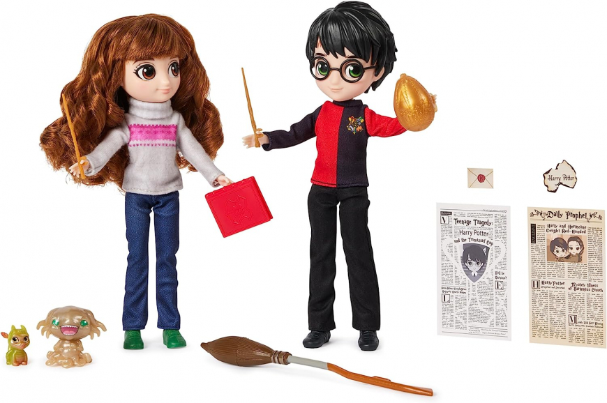 Wizarding World Harry Potter and Hermione Triwizard Tournament 2-pack doll set