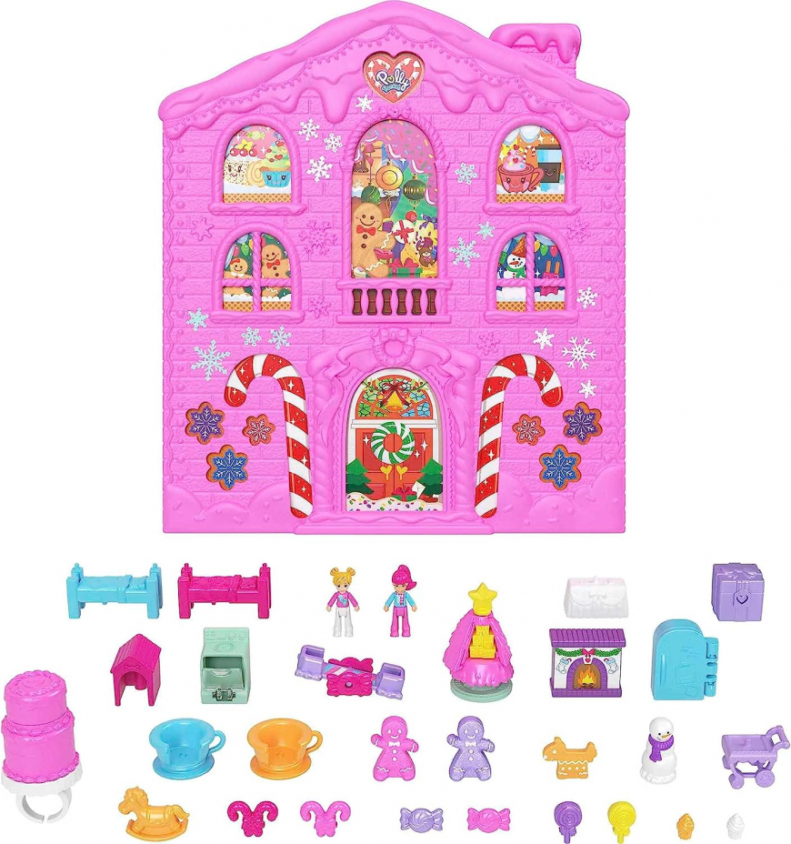 Polly Pocket Advent Calendar 2023 Gingerbread House