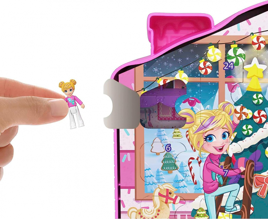 Polly Pocket Advent Calendar 2023 Gingerbread House