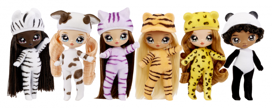 Na Na Na Surprise Fuzzy Surprise dolls