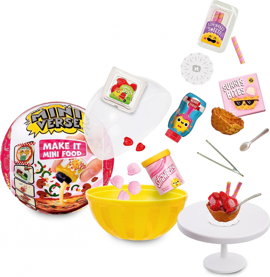 MGA's Miniverse Make It Mini Food Diner Series 2 Mini Collectibles