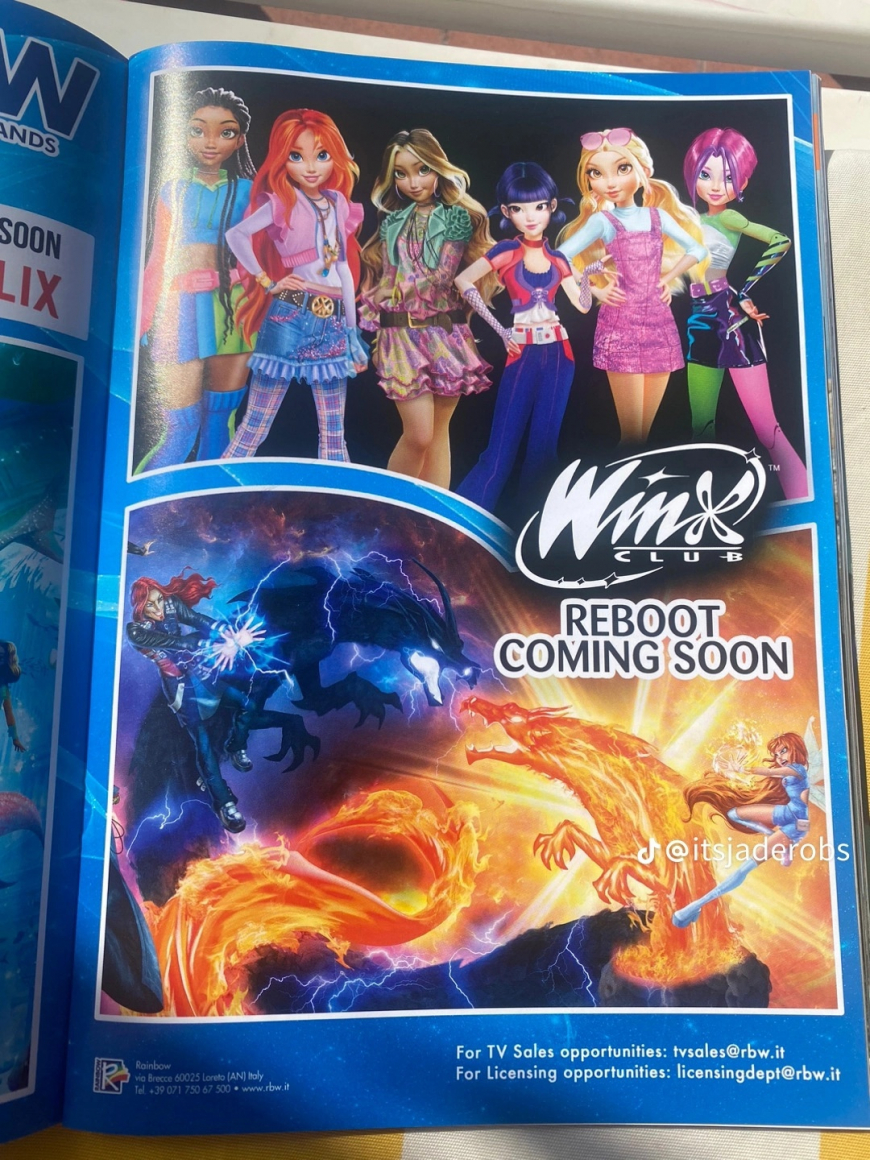 Winx Club reboot new images