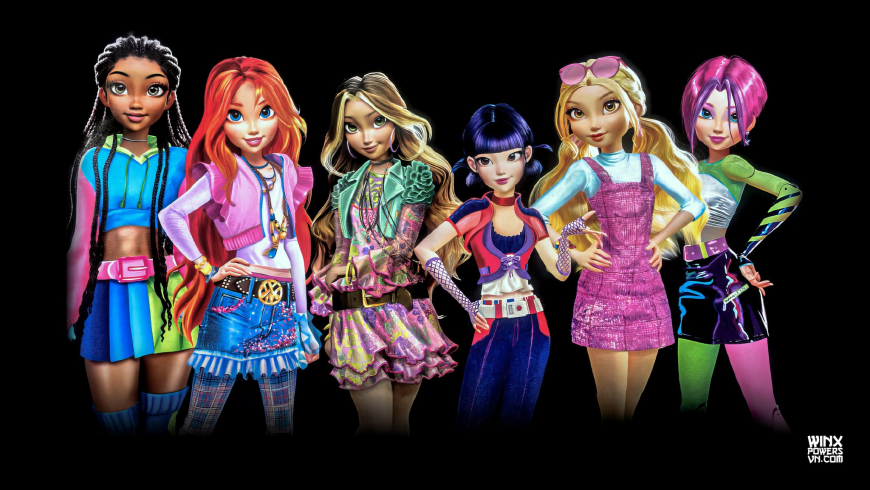 Winx Club reboot picture of fairies