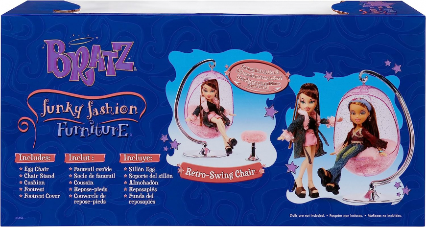 Bratz Funky Furniture Retro Swing Chair reproduction 2023