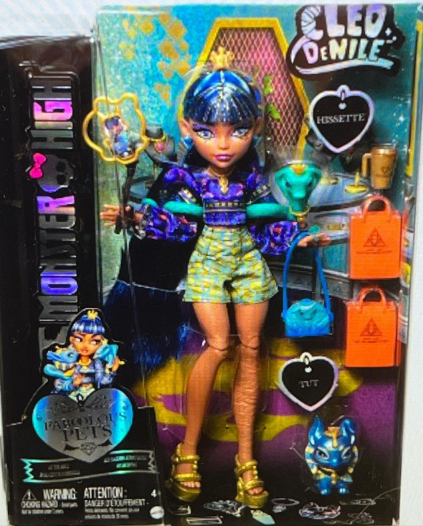 Monster High Faboolous Pets Cleo doll