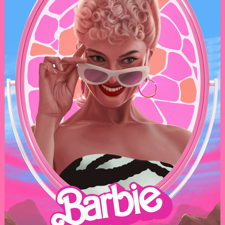 Barbie the Movie 2023 pictures for social media profiles