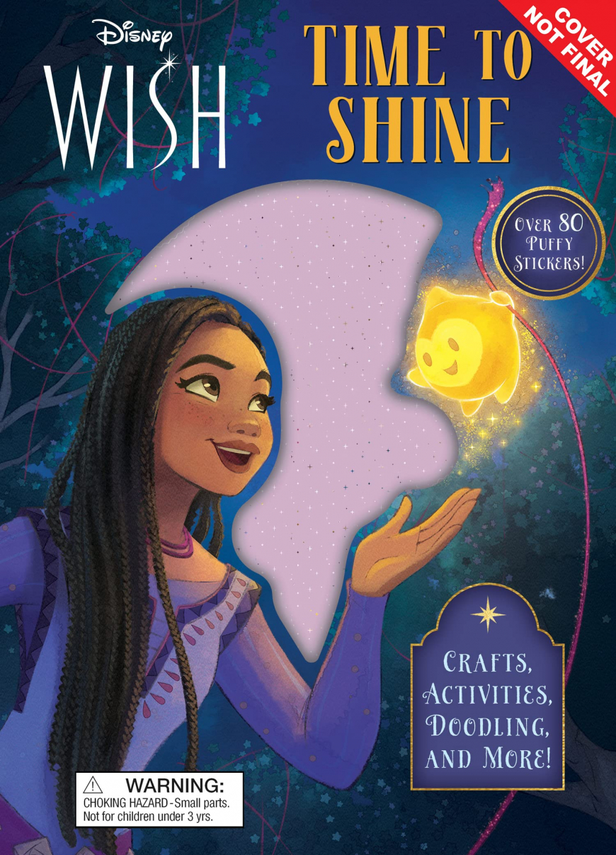 Disney Wish 2023 picture with Asha and star