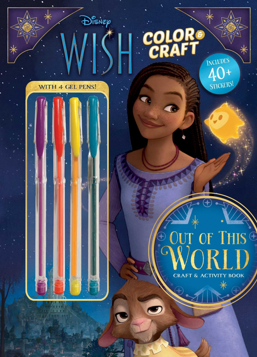 Disney Wish 2023 picture with Asha and star