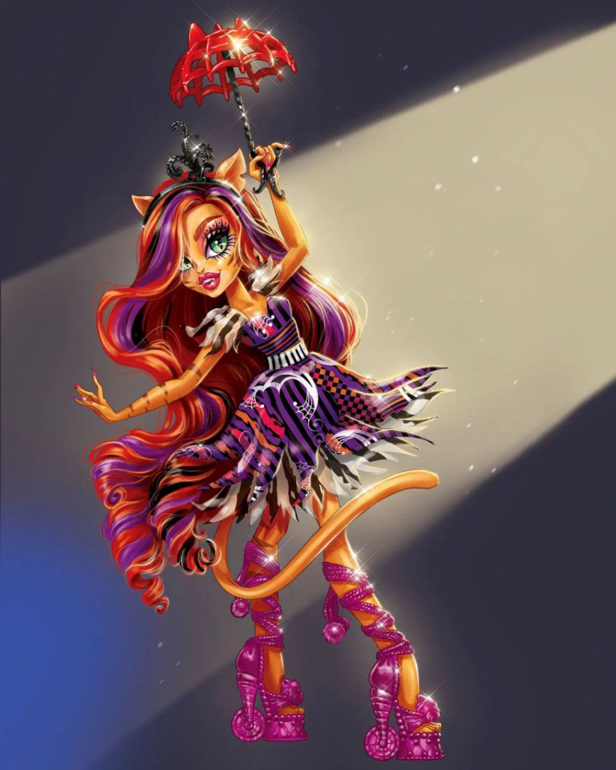 Monster High Freak Du Chic new pictures with official art