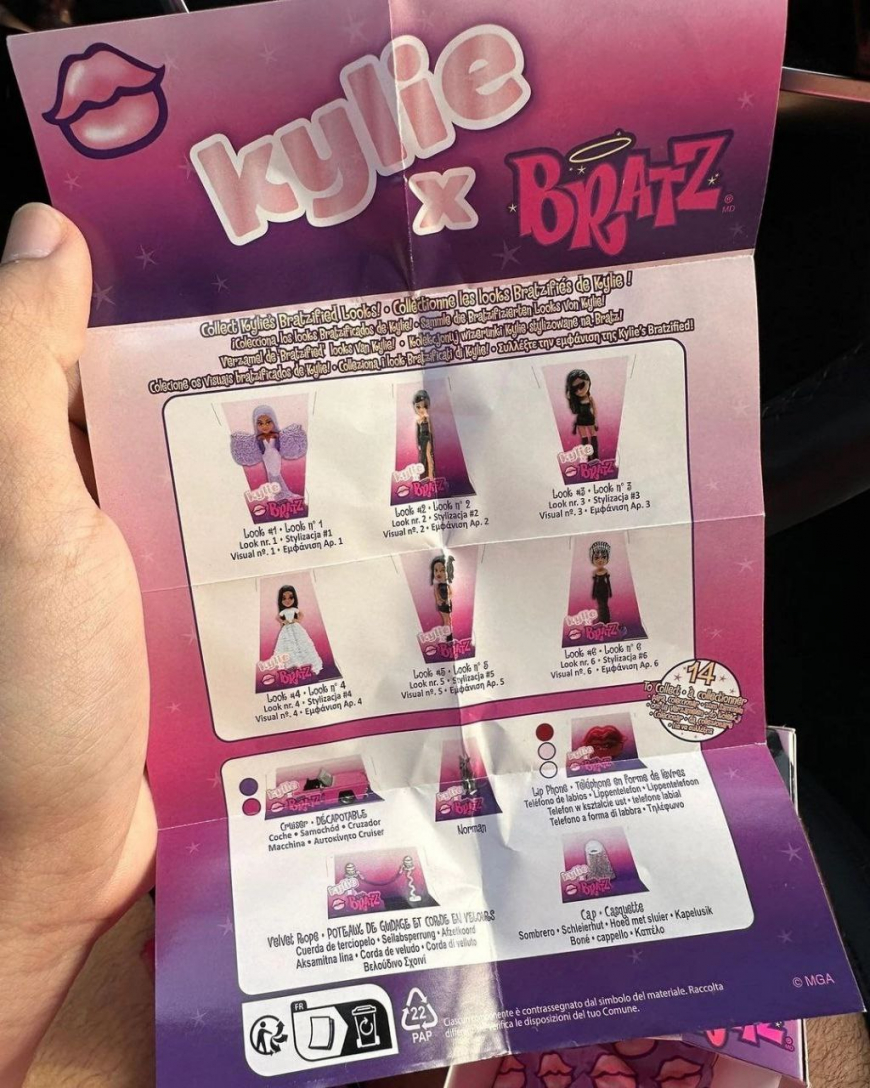 Bratz Celebrity Minis Kylie Jenner collection