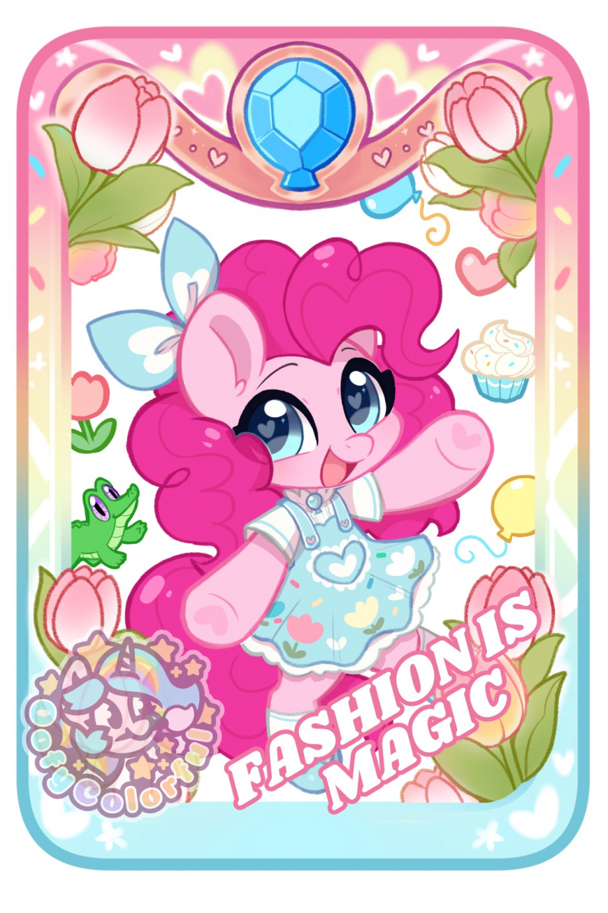 My Little Pony G3 main ponies in cute dresses from OofyColorful