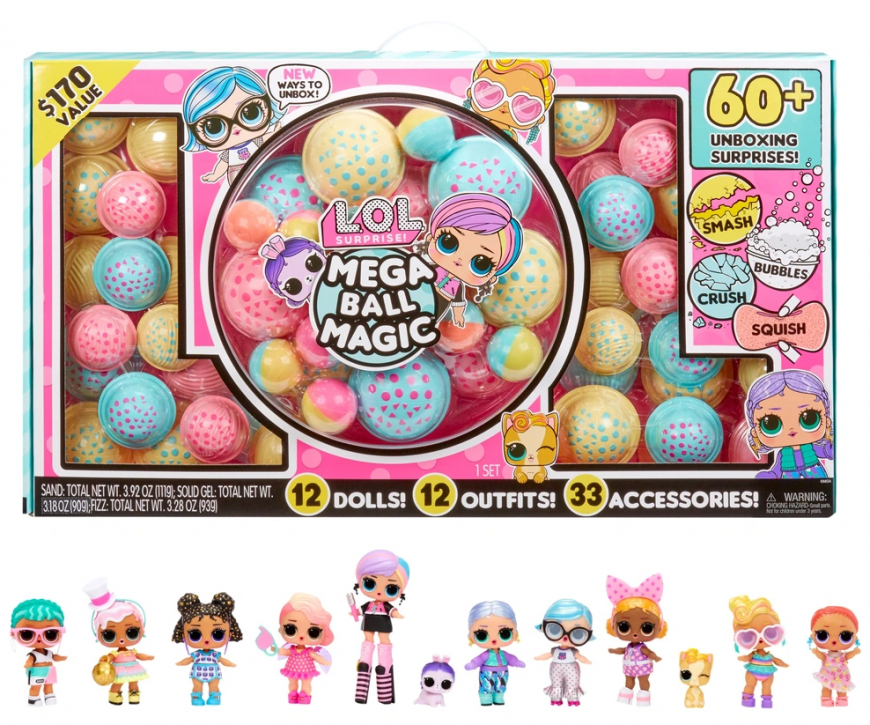LOL Surprise Mega Ball Magic Set 2023