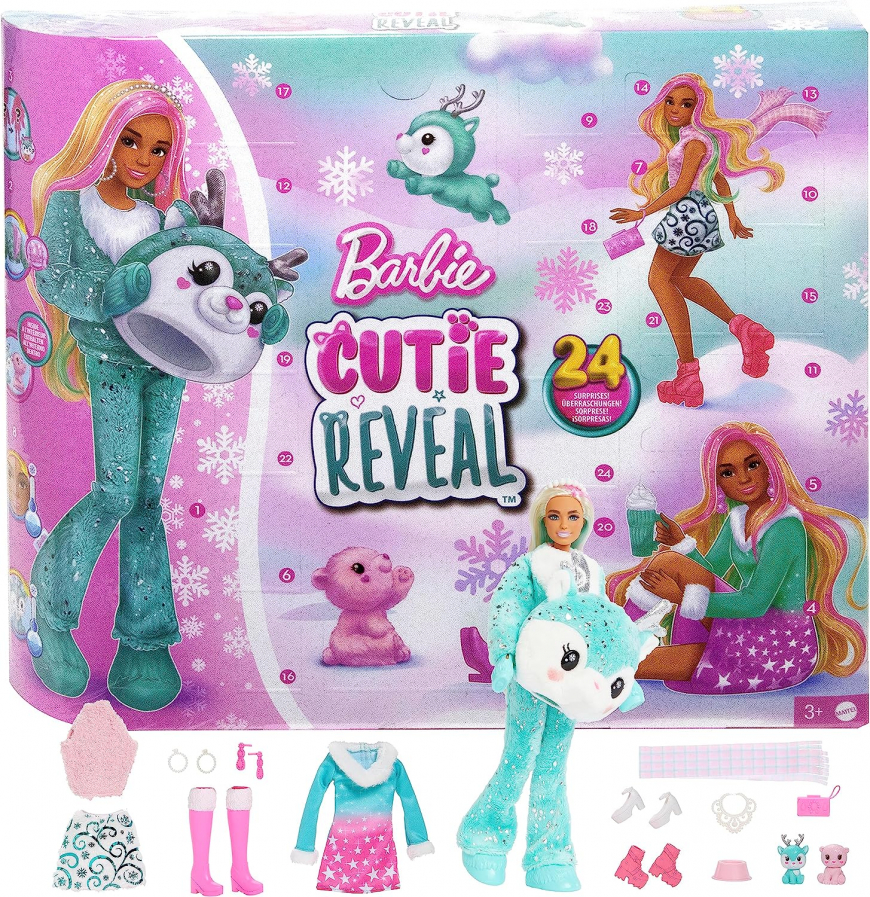 Barbie Cutie Reveal Advent Calendar 2023