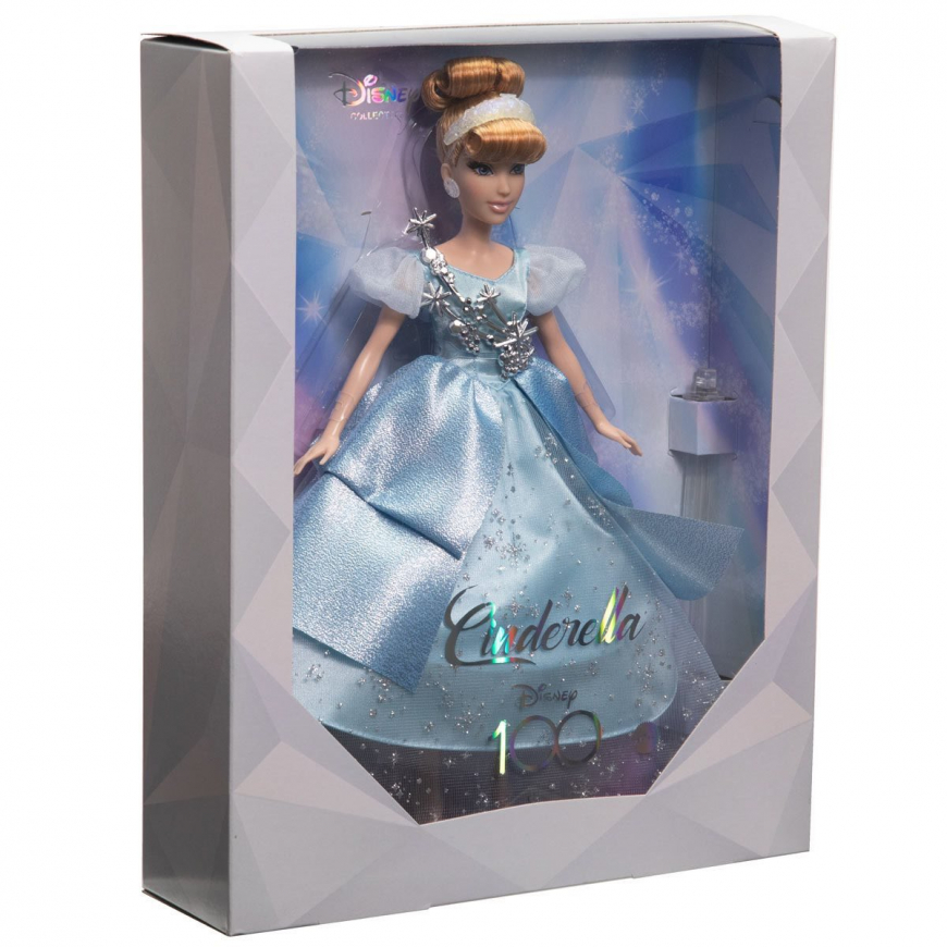 Disney 100 Collector Cinderella Doll 2023 from Mattel