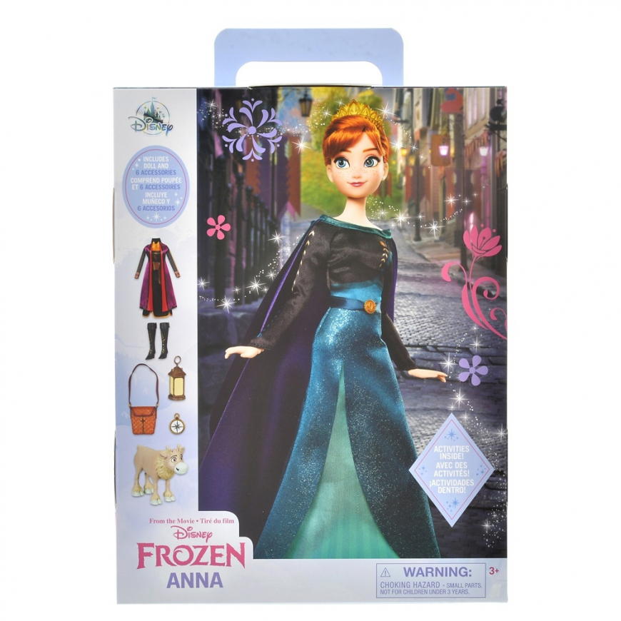 Disney Storybook Frozen Anna doll