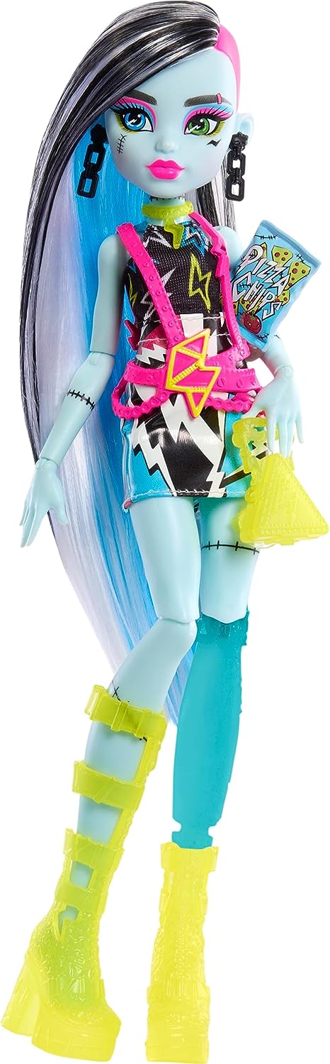 Monster High Skulltimates Secrets Neon Frights series 3 Frankie Stein doll