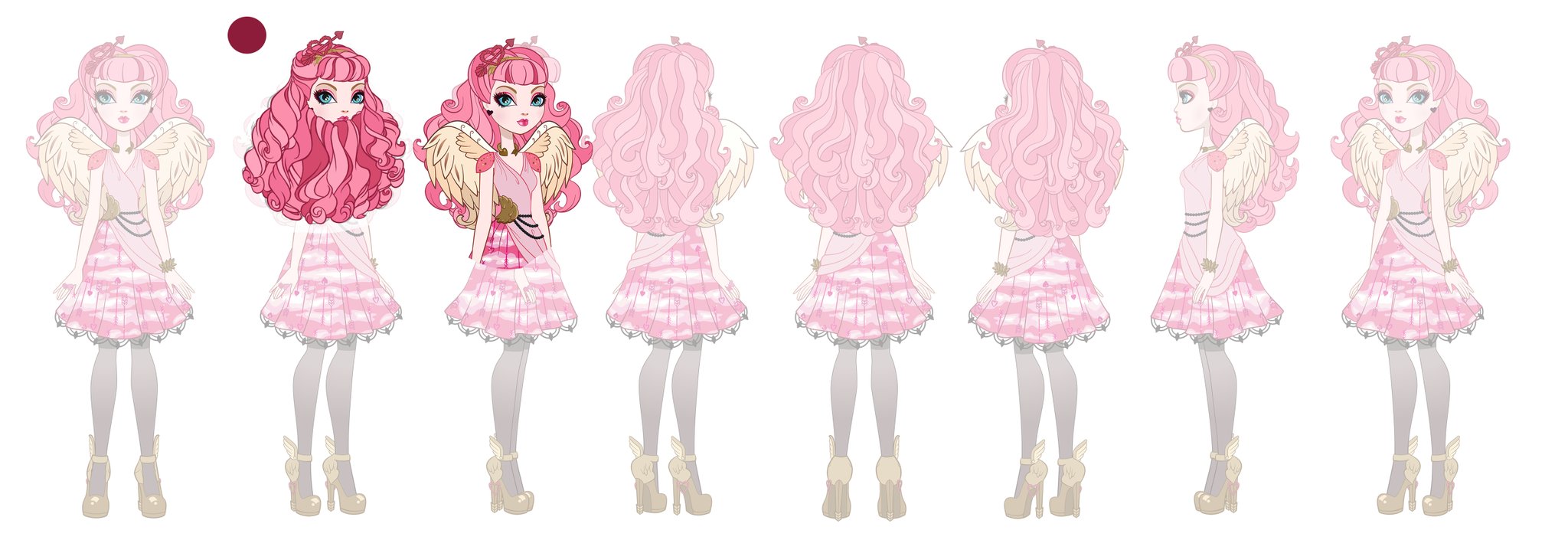 Ever After High concept art and designs pictures from Babybeebones 