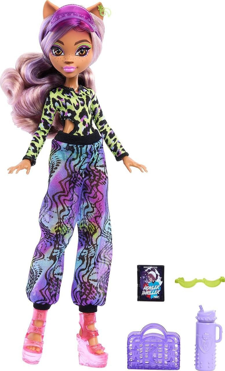 Monster High Scare-adice Island Clawdeen doll