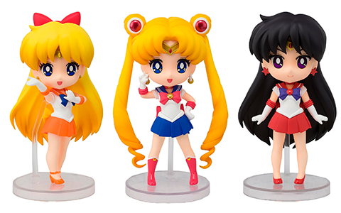 Figuarts Mini Sailor Moon figures