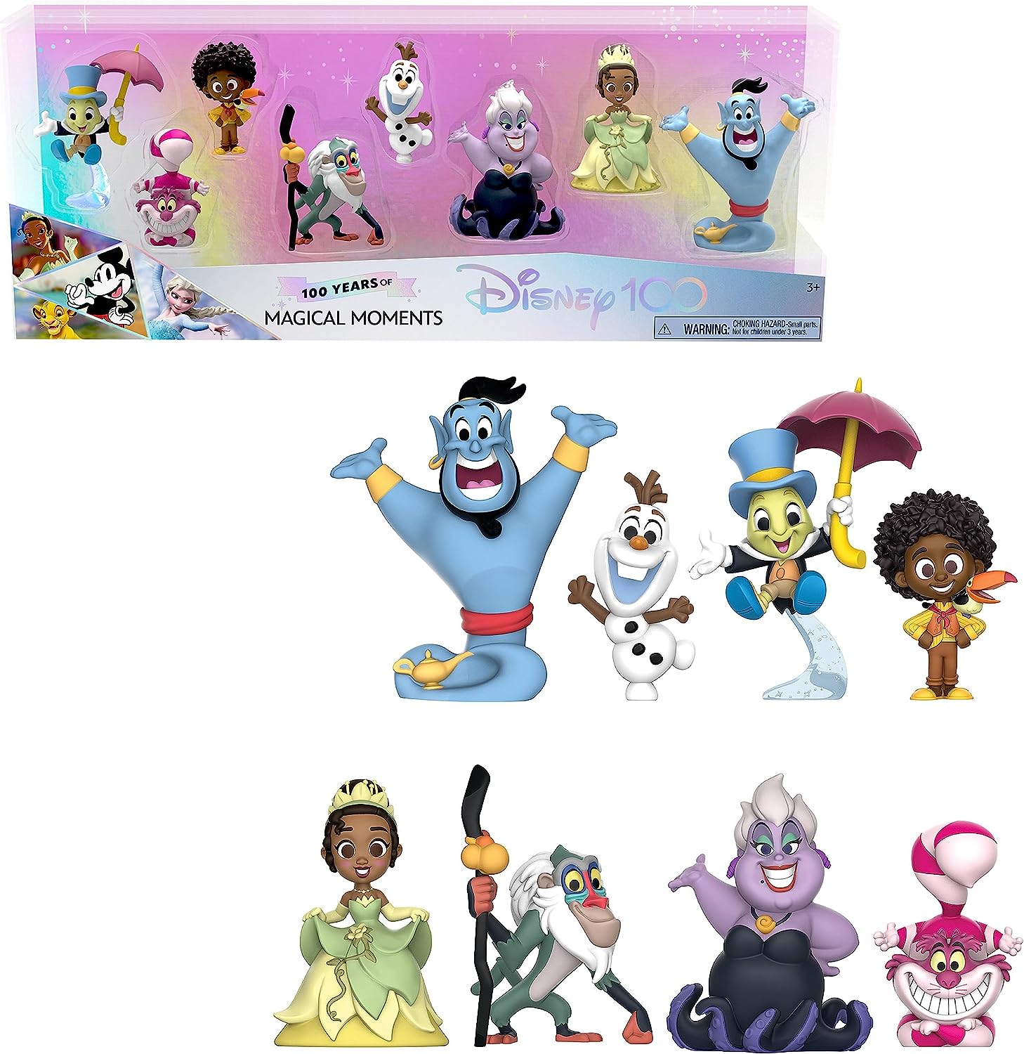 The Disney 100 Years of Celebration Collection figures from Just Play
