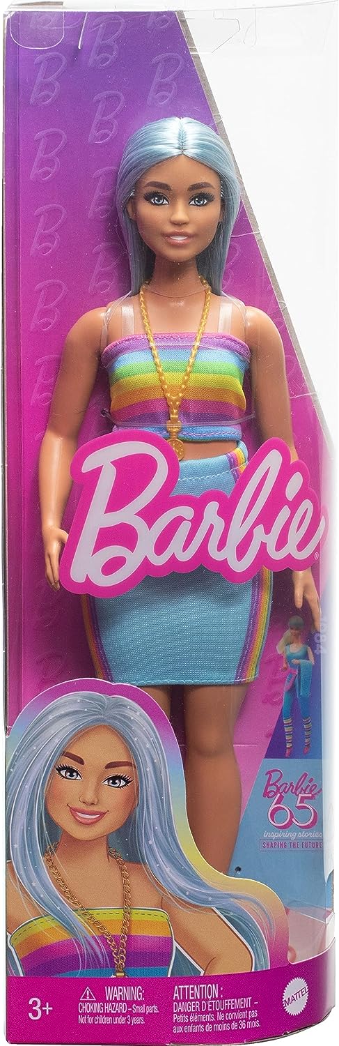 Barbie Fashionistas Doll 2023 Rainbow Athleisure HRH16