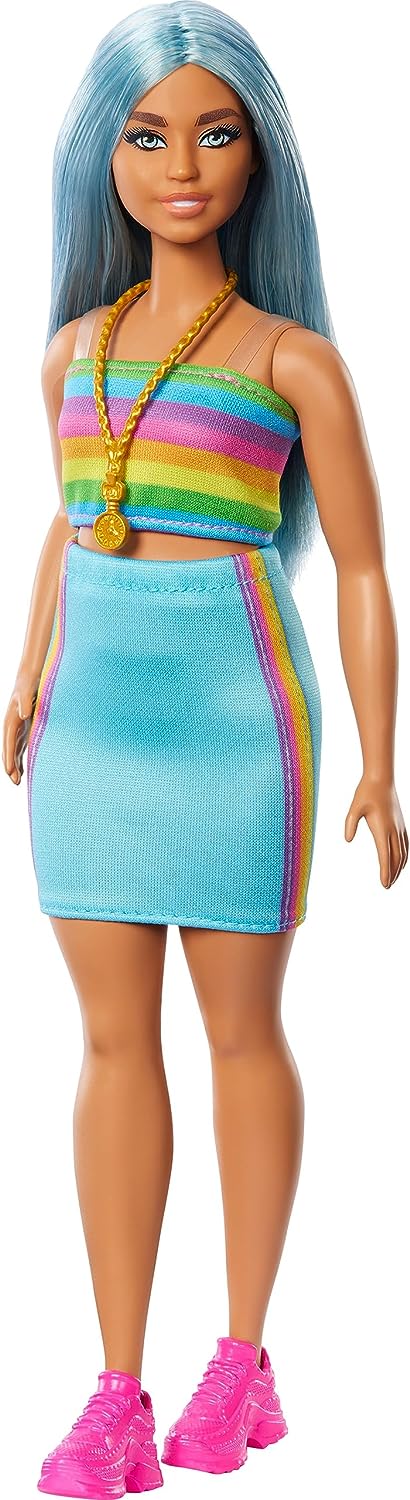 Barbie Fashionistas Doll 2023 Rainbow Athleisure HRH16