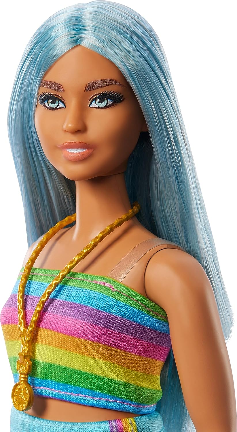 Barbie Fashionistas Doll 2023 Rainbow Athleisure HRH16