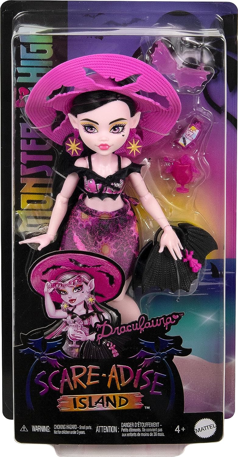 Monster High Scare-adice Island Draculaura doll HRP66