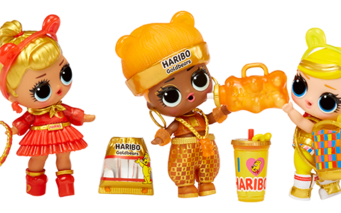 LOL Surprise Mini Sweets Deluxe Haribo Goldbears dolls set