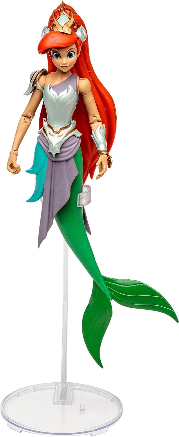 Disney MIRRORVERSE Princess Pack - Ariel, Mulan and Fractured Belle figures gold label