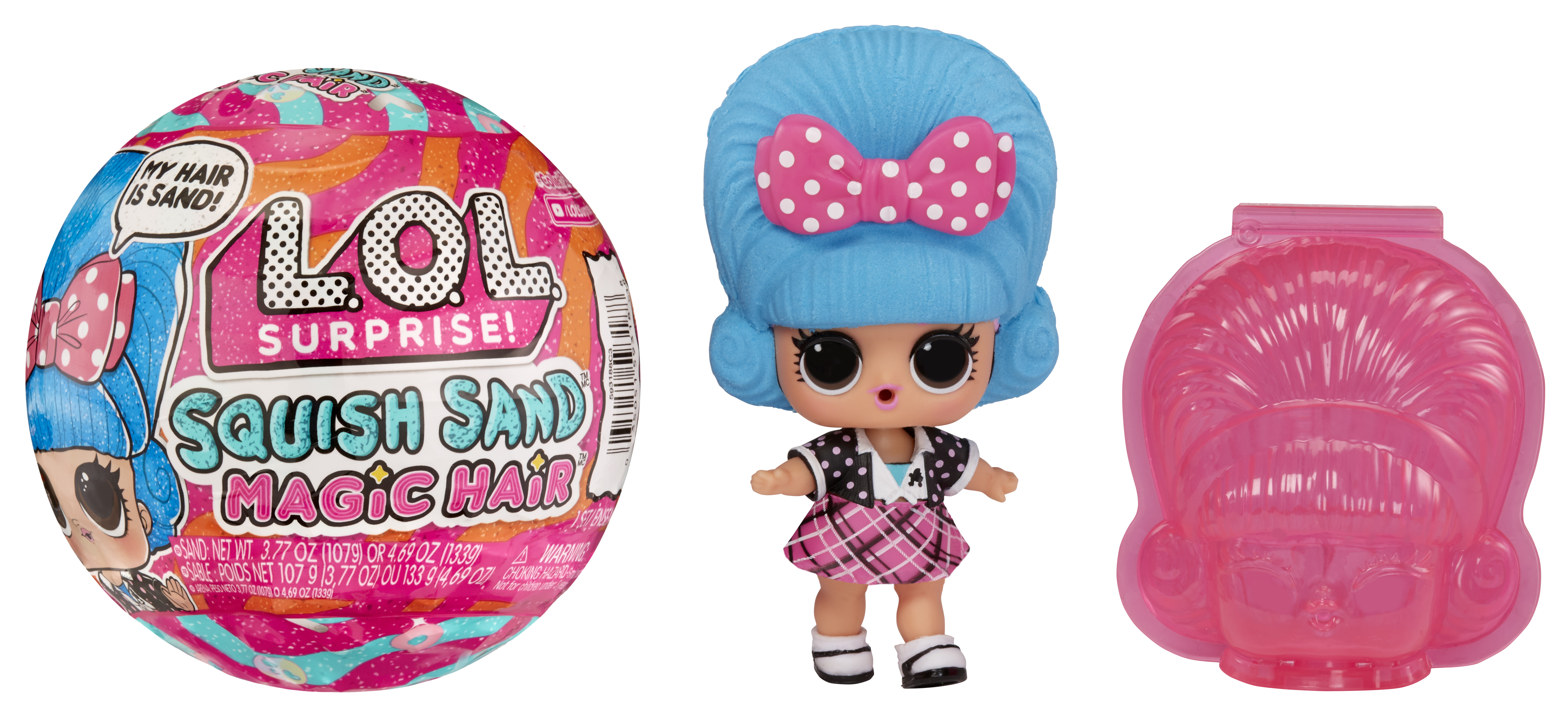 LOL Surprise Squish Sand Magic Hair dolls 